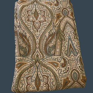 Martha Stewart Everyday Cotton Paisley Shower Curtain Bohemian